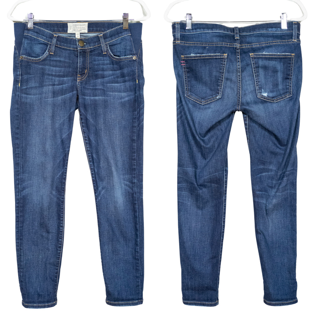 Current/Elliott Women's Skinny Jeans - Indigo Blue